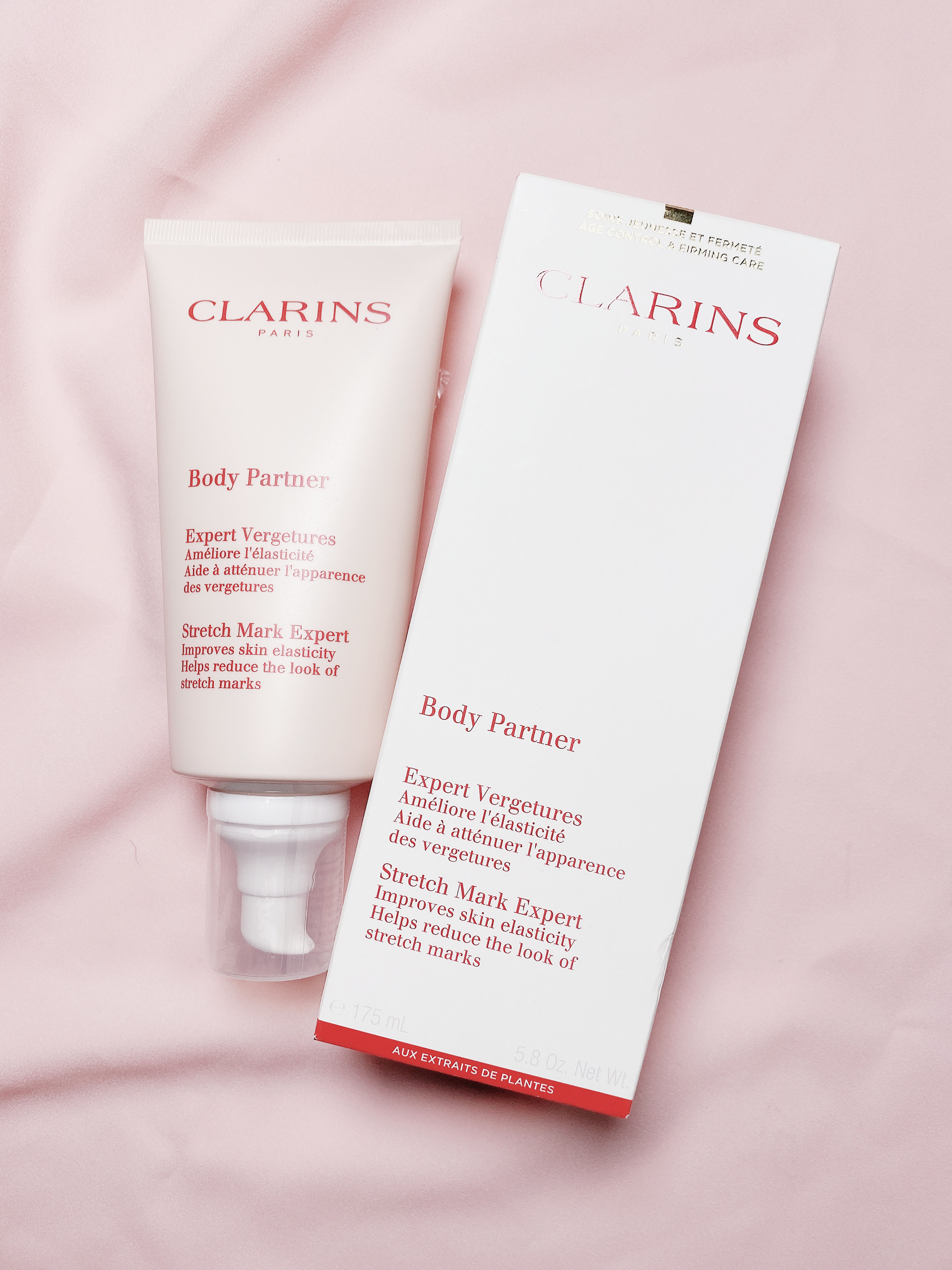 【蓝象日上】Clarins娇韵诗抚纹霜175ml孕妇身体霜 去妊娠纹