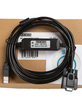 台达文本显示器TP04G-AS2系列文本编程下载线USB-OPTP DVPACAB530