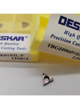 DESKAR 戴斯卡镗孔车刀片 TBGH060102L-F TPGH060104L-F LF6018