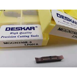 戴斯卡数控槽刀片MGGN300/200/400R-8 LF6018正刀斜口