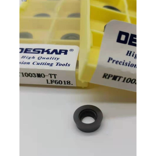 戴斯卡圆铣刀片RDMW10T3 RPMT1003/1204MO-TT LF6018/6028 R5 R6