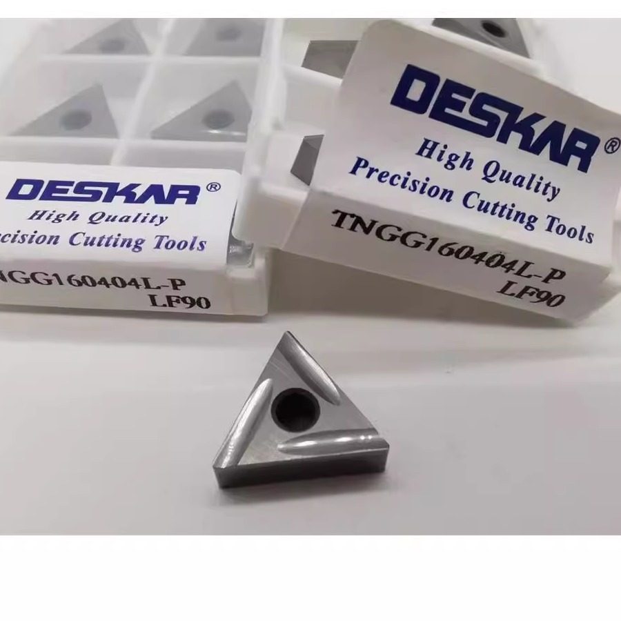 戴斯卡陶瓷数控车刀片TNGG160402/160404R/L P C LF90加工钢件