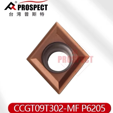 车刀片 CCGT09T302/04-MF P6205 加工不锈钢
