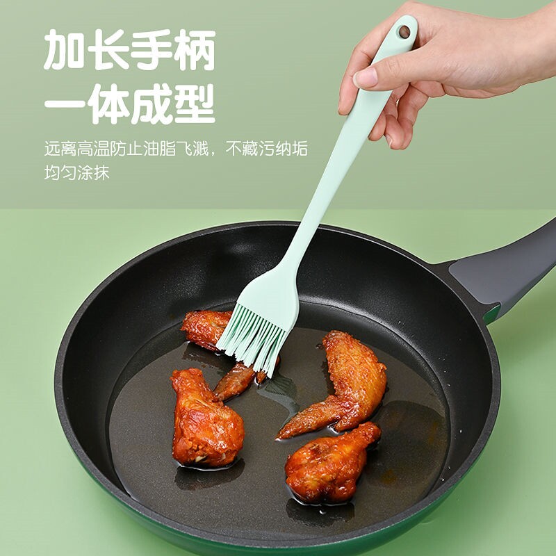 电饼铛专用油刷一体式大号硅胶刷子烙饼刷油刷耐高温不掉毛酱刷子