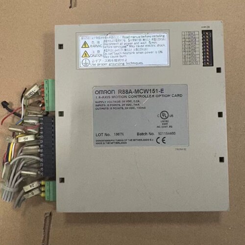 溢价-议价R88AMCW151E模块实物图拍摄议