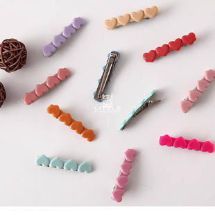 FW22秋冬女宝宝可爱爱心发夹发饰 Little家 Wunderkin