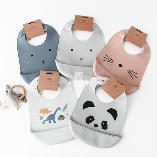 FW23儿童长袖 Liewood 饭衣罩衣防水辅食饭兜 丹麦 Little家