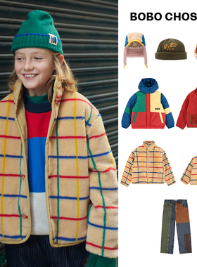 6Z 现货Little西班牙bobo choses儿童FW25双面穿棉服夹克裤帽