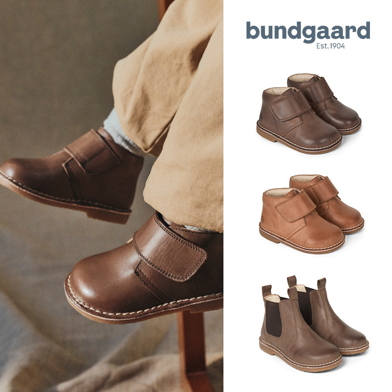85折 Little 丹麦bundgaard FW26儿童塞奇四季小皮鞋切尔西小皮靴图片