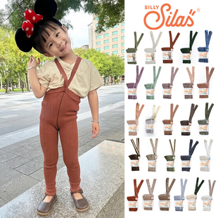 SS26儿童连裤 88Z Little家瑞典silly silas 袜背带袜举重裤