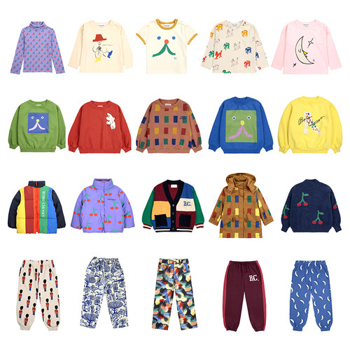 54 西班牙bobo choses秋冬秒杀合集T恤半裙卫衣毛衣棉服长裤