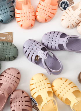 7Z  Little现货 西班牙IGOR SS25春夏儿童舒适休闲魔术贴罗马凉鞋