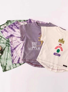 5件3折 Little 丹麦Amonday SS23春夏儿童T恤短袖连帽卫衣短裤