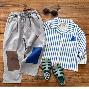 FW24儿童衬衫 Little现货西班牙the campamento 外套牛仔裤