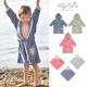 Little现货Elly Lune SS25春夏儿童有机棉连帽浴袍浴巾