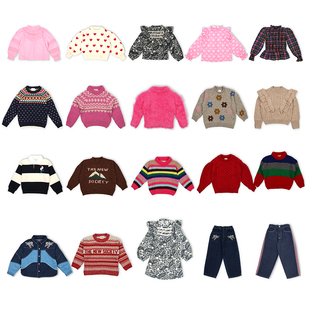 合集FW24儿童毛衣卫衣裤 society秋冬秒杀 new 子连衣裙 the
