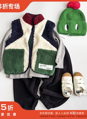 3件5折 Little现货 英国 Wynken FW25秋冬儿童摇粒绒夹克外套马甲