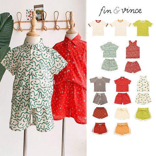 短袖T恤finandvince春夏