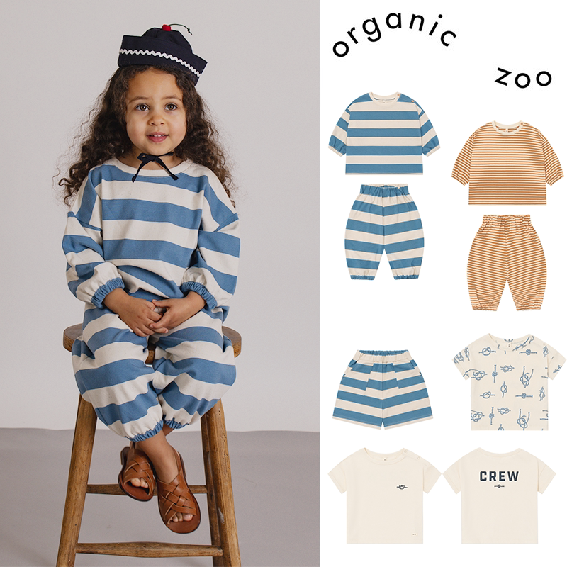 Little现货organic zoo SS26春夏短袖T恤薄款卫衣卫裤园丁裤短裤