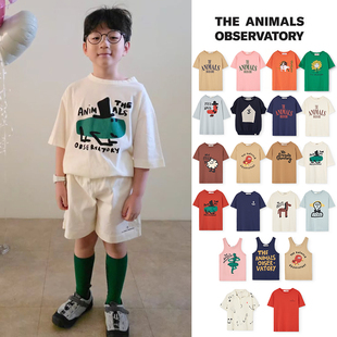 Little现货 背心衬衫 SS26春夏男女宝百搭纯棉短袖 TAO