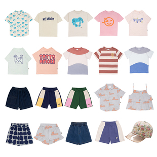 T恤短裤 短袖 合集SS24儿童中性款 遮阳帽 英国Wynken春夏秒杀