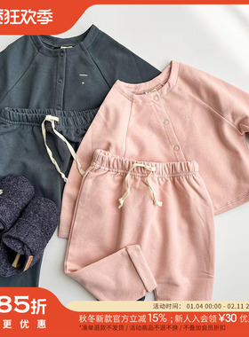 85Z Little现货 荷兰 gray label FW25宝宝上衣外套裤子加绒套装