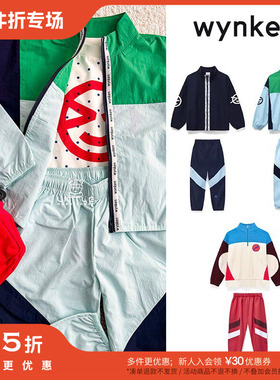 3件5折 Little现货英国Wynken SS25春夏儿童休闲夹克外套卫衣裤子