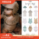 Little家现货丹麦thatsmine SS24泳衣套装 泳裤 遮阳帽UV50