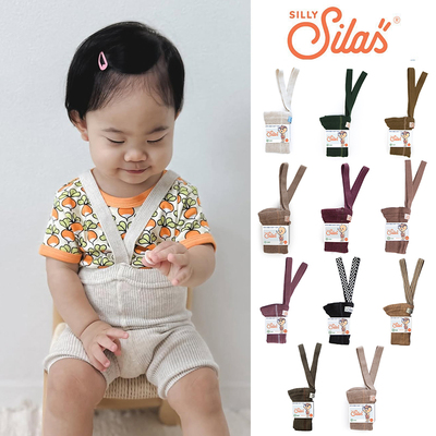 Little现货 瑞典silly silas SS26儿童宝宝连裤袜背带短裤举重裤
