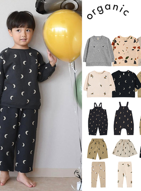 85Z补货 Little 英国organic zoo FW25秋冬宝宝卫衣裤打底裤半裙