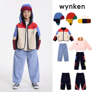 Little家现货 Wynken FW26秋冬儿童夹克棉服牛仔裤雷锋帽冷帽