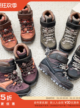 3件5折 Little丹麦Bisgaard FW24儿童防滑耐磨户外运动鞋登山鞋