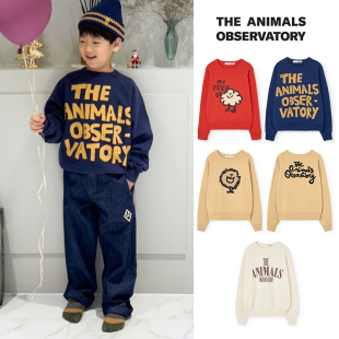 SS26春夏男女宝纯棉休闲字母卫衣套头衫 Little现货 TAO