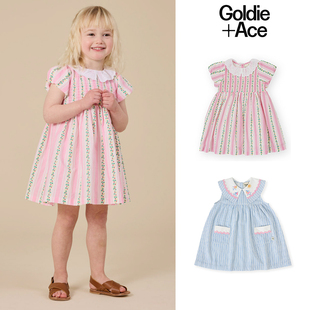 Little现货 澳洲Goldie Ace SS26春夏女宝印花连衣裙