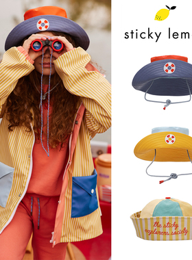 Little家 荷兰Sticky Lemon FW25秋冬儿童遮阳帽防雨帽船帽