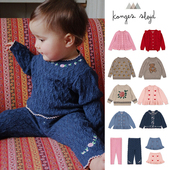 65Z 男女童针织外套毛衣帽子 FW25针织开衫 Little现货 丹麦Konges