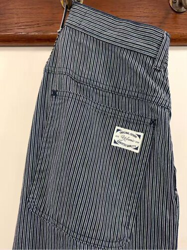 现货PREON自制早春新款百搭条纹100棉休闲长裤urbanic