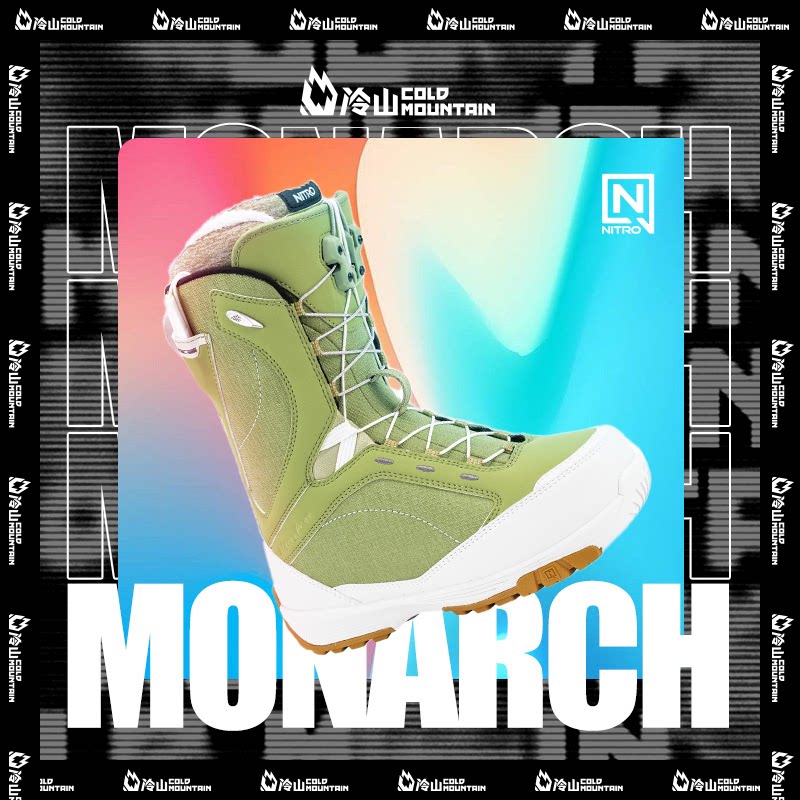 MONARCH单板雪鞋全能滑雪靴