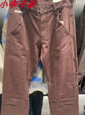 4RD906G国内代购CK Jeans25秋冬新款男士宽松直筒牛仔裤
