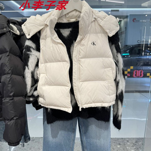 47D500G国内CK Jeans女士25秋冬新款羽绒服马甲