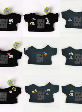 10152040CM娃衣现货T恤短袖20厘米棉花娃娃衣服MIRROR娃衣应援爱