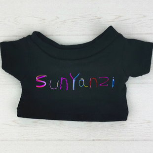 17cm拉布布衣服马卡龙娃衣可爱坐坐派对娃衣T恤孙燕姿演唱会同款