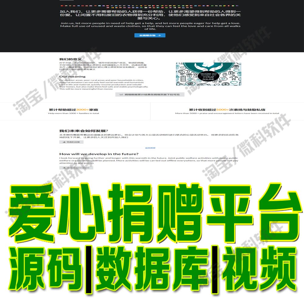 爱心衣物捐赠平台springboot论坛捐物心愿管理网站Java+MySQL源码
