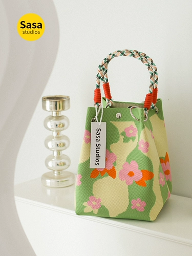 Трикотажная универсальная портативная сумка для выхода на улицу