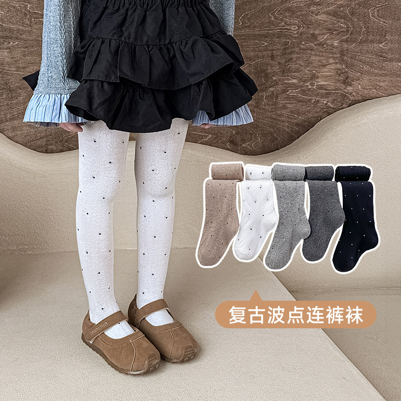 女童打底裤春秋季薄款宽松图片