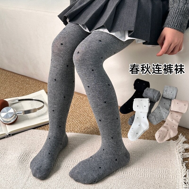 儿童连裤袜春秋季薄款外穿图片
