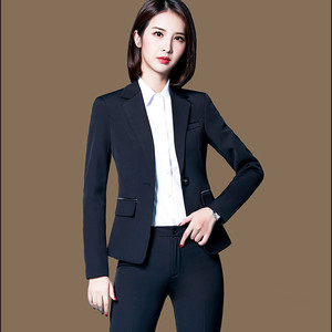 西服套装女职业正装面试工作服