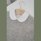 人手一件 内搭假领子 奶白色经典 复古优雅彼得潘小圆领 基础入门款