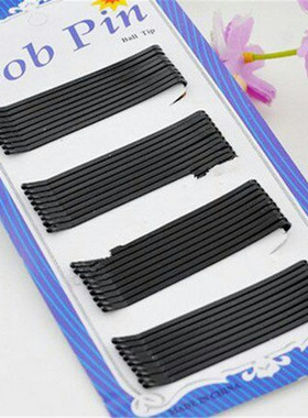 发卡夹子黑色女头发头饰少女刘海顶夹边夹发夹韩国一字夹碎发夹