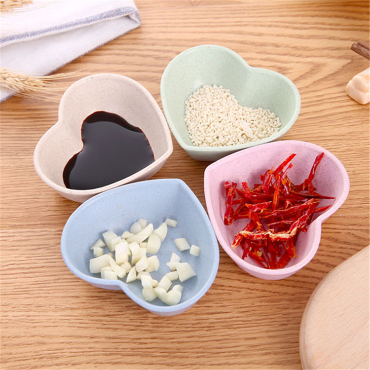 小碟子餐具调味碟小麦秸秆